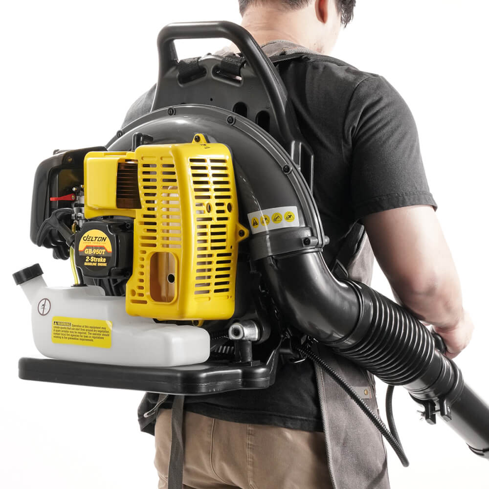 เครื่องเป่าใบไม้ DELTON รุ่น GB-950T สะพายหลัง 6HP 2.9KW